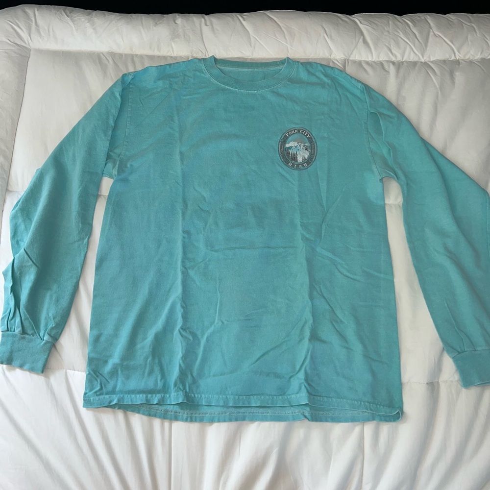 Blue Park City, Utah long sleeve